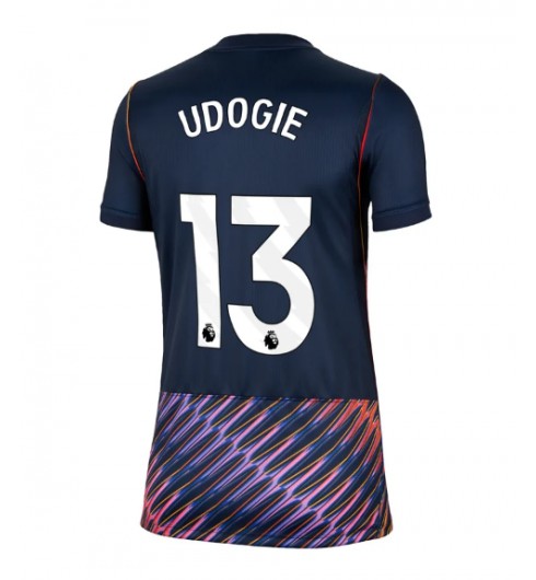 Tottenham Hotspur Destiny Udogie #13 Venkovní Dres pro Dámské 2026-27 Krátký Rukáv Tottenham Hotspur Destiny Udogie #13 Venkovní Dres pro Dámské 2026-27 Krátký Rukáv